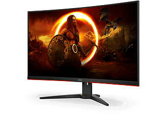 AOC CQ32G2SE/BK Curved 32 Zoll QHD Gaming Monitor (1 ms Reaktionszeit ...