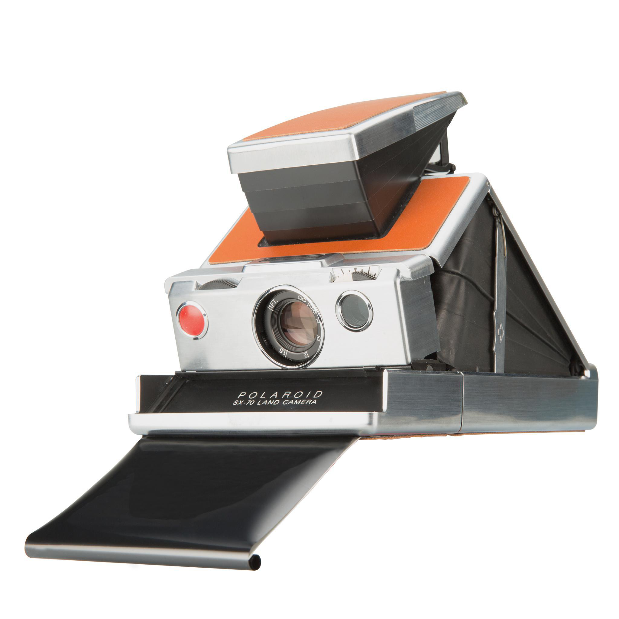 POLAROID Faltkamera, Schutzfilm, Schwarz