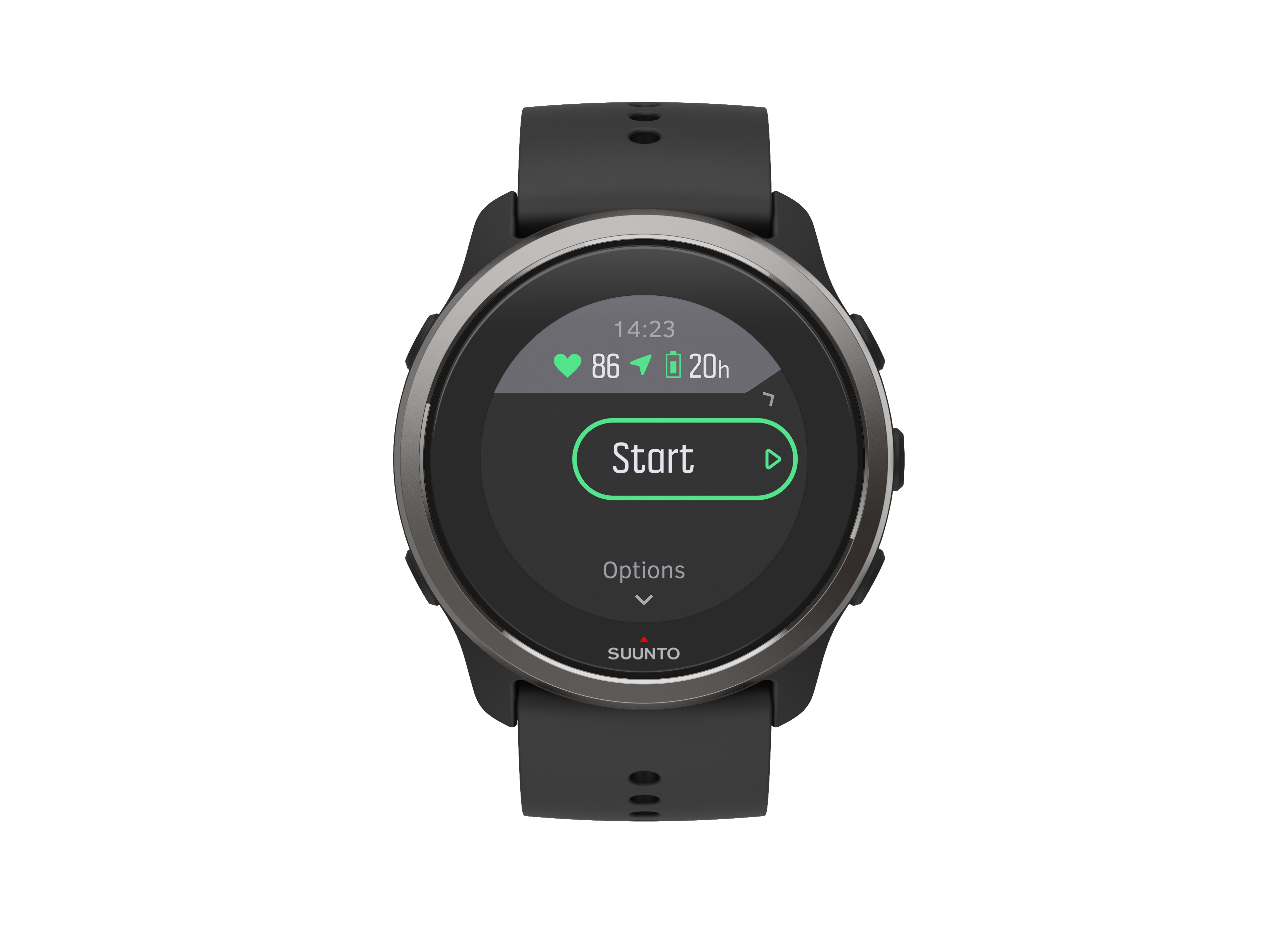 SUUNTO 5 Peak Smartwatch Kunststoff Silikon, 120-200 mm, Black