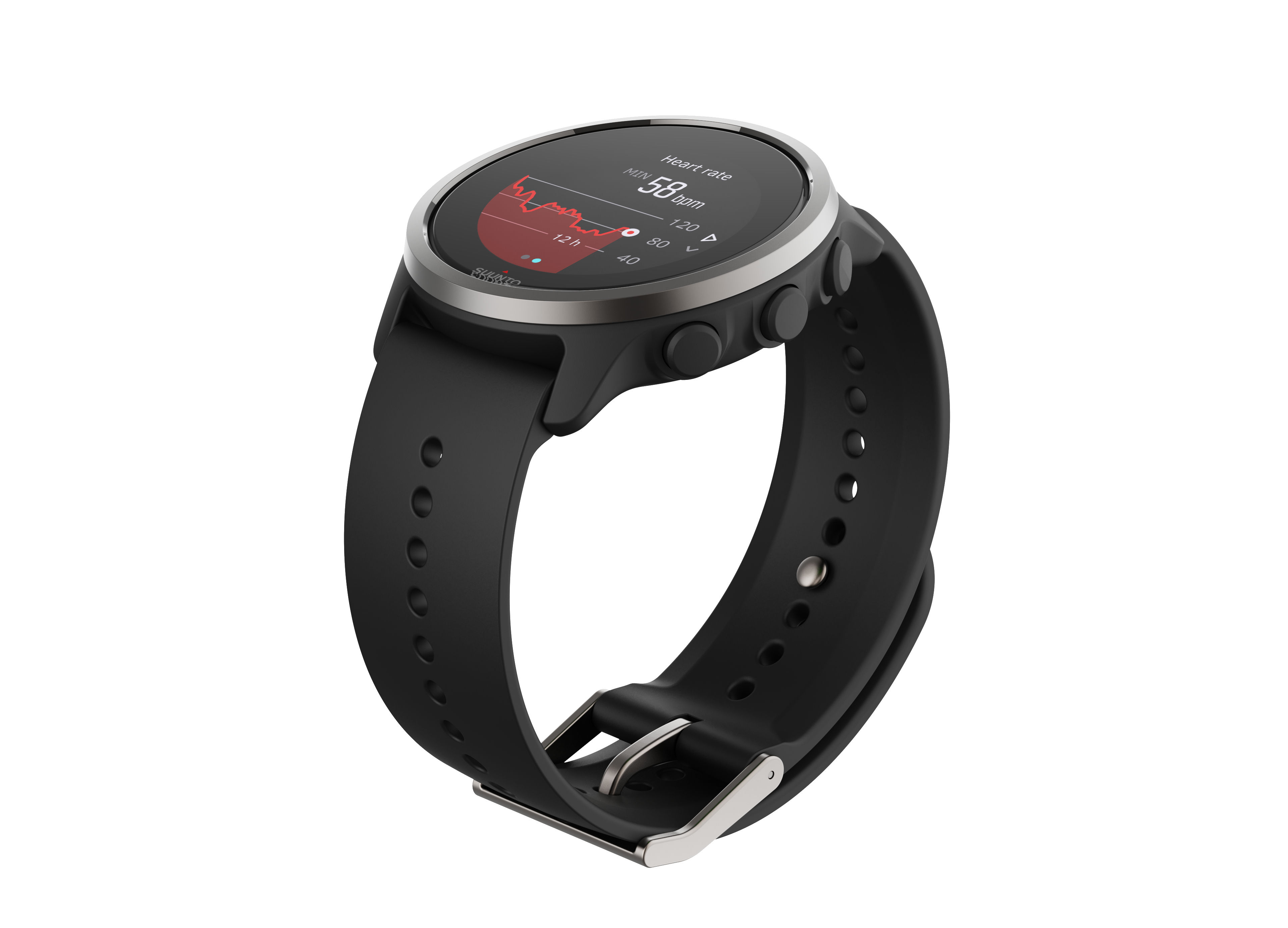 SUUNTO 5 Peak Smartwatch Kunststoff Silikon, 120-200 mm, Black
