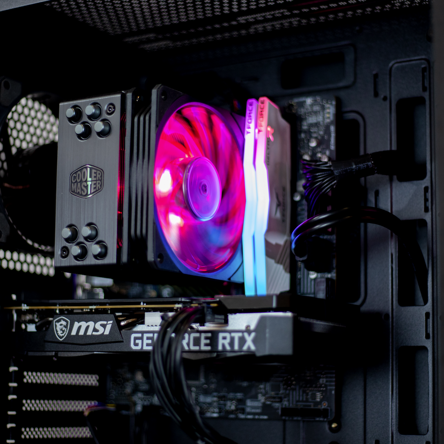 PC gaming - PC Clon Powered By MSI B560M, Intel® Core™ i5-10400F, 16GB RAM, 500GB SSD, RTX3050 VENTUS 2X, W11H