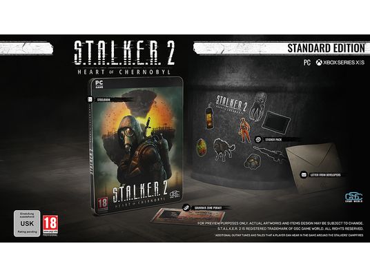 S.T.A.L.K.E.R. 2: Heart of Chernobyl - Standard Edition - Xbox Series X - Allemand