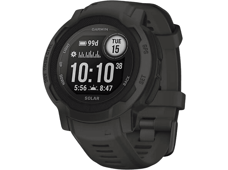 Comprar Garmin Instinct 2X Solar Tactical edición 50 mm negro con correa de  silicona negro barato reacondicionado