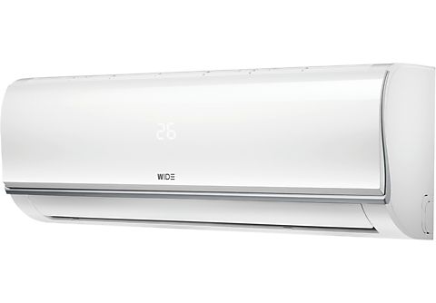 Aire acondicionado - Wide WDS09IUL3ECO-R32, Split 1x1, 2250 fg/h, Inverter, Bomba de calor, Blanco