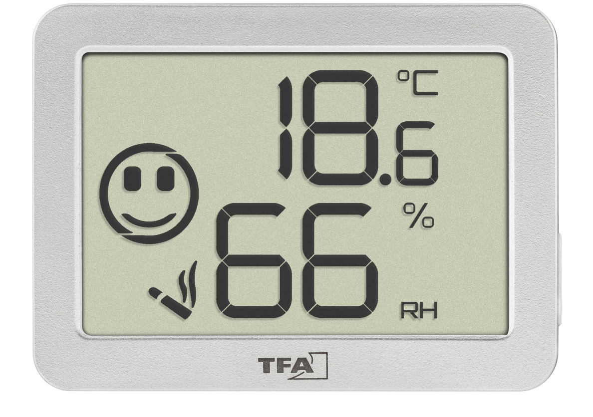 30.5055.02 Digitales Thermo-Hygrometer TFA
