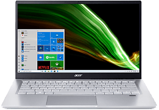 Portátil - Acer Swift 3 SF314-511-525P, 14" FHD, Intel® Core™ i5-1135G7, 16 GB RAM, 512 GB SSD, Iris® Xe, W11