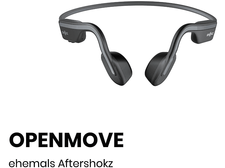 SHOKZ OpenMove, Open-ear Kopfhörer Bluetooth Grau