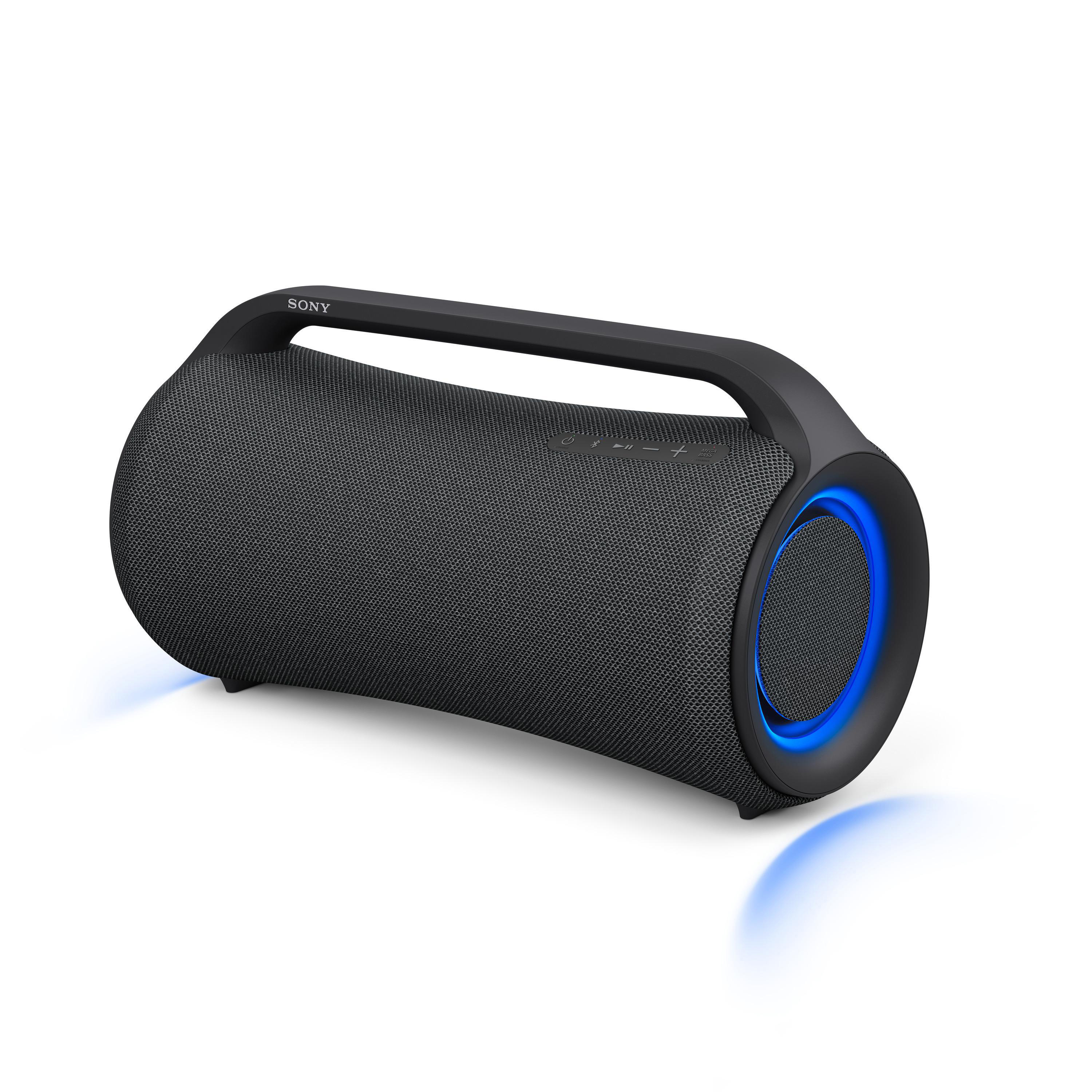 SONY SRS-XG500 Bluetooth Lautsprecher, Schwarz, Wasserfest