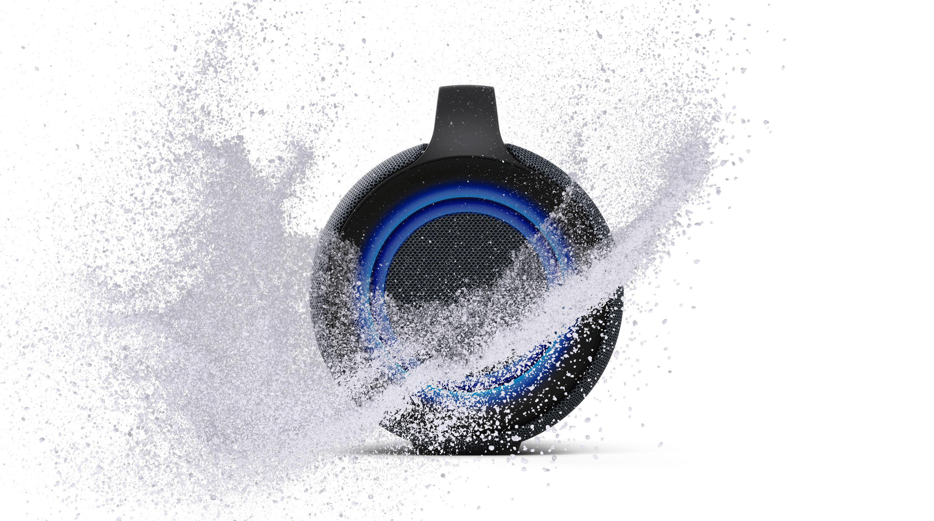 SONY SRS-XG500 Bluetooth Lautsprecher, Schwarz, Wasserfest
