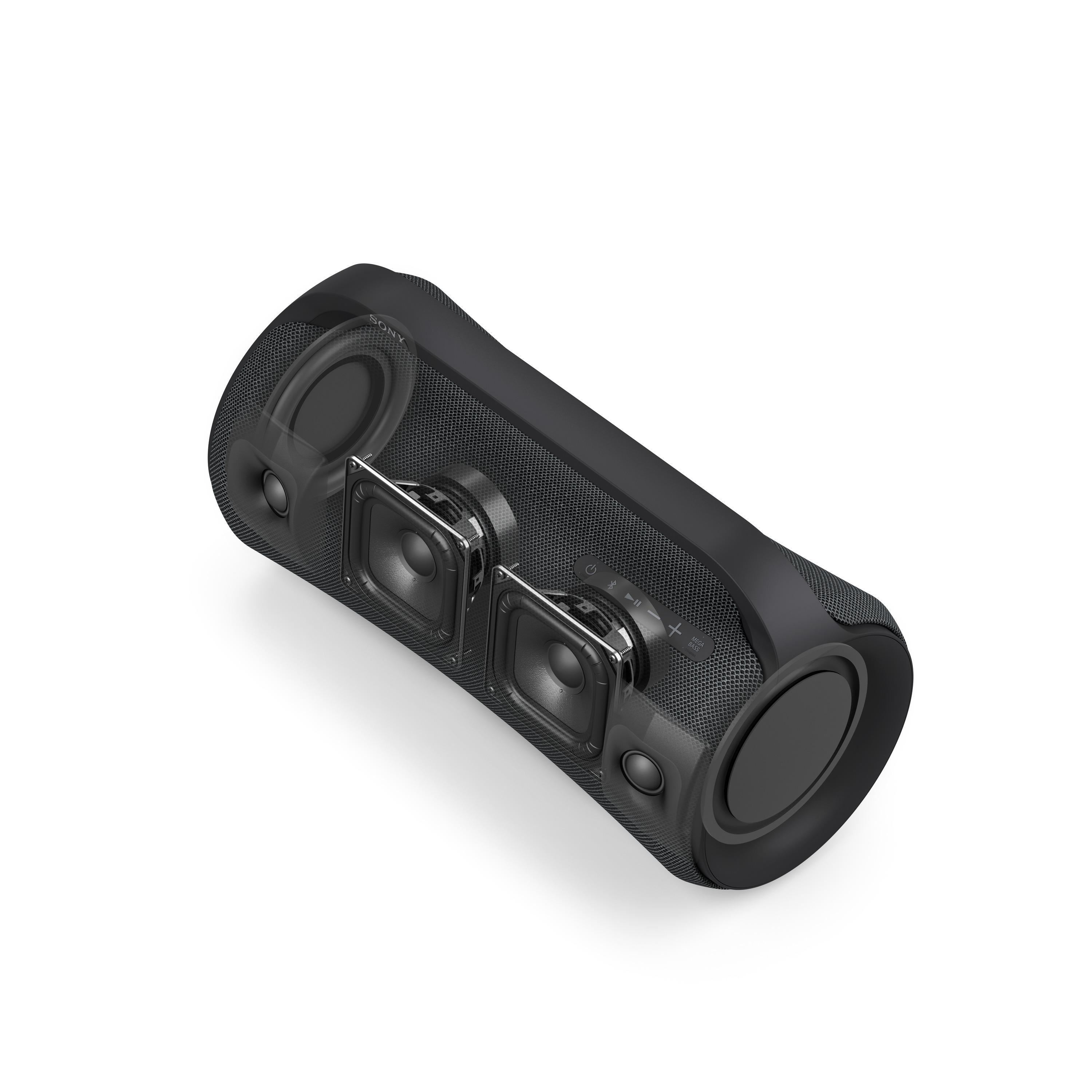 SONY SRS-XG500 Bluetooth Lautsprecher, Schwarz, Wasserfest
