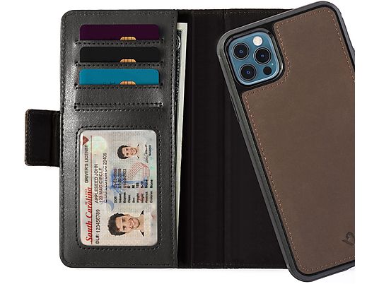 TWELVE SOUTH BookBook - Housse de protection (Convient pour le modèle: Apple iPhone 12 Pro Max)