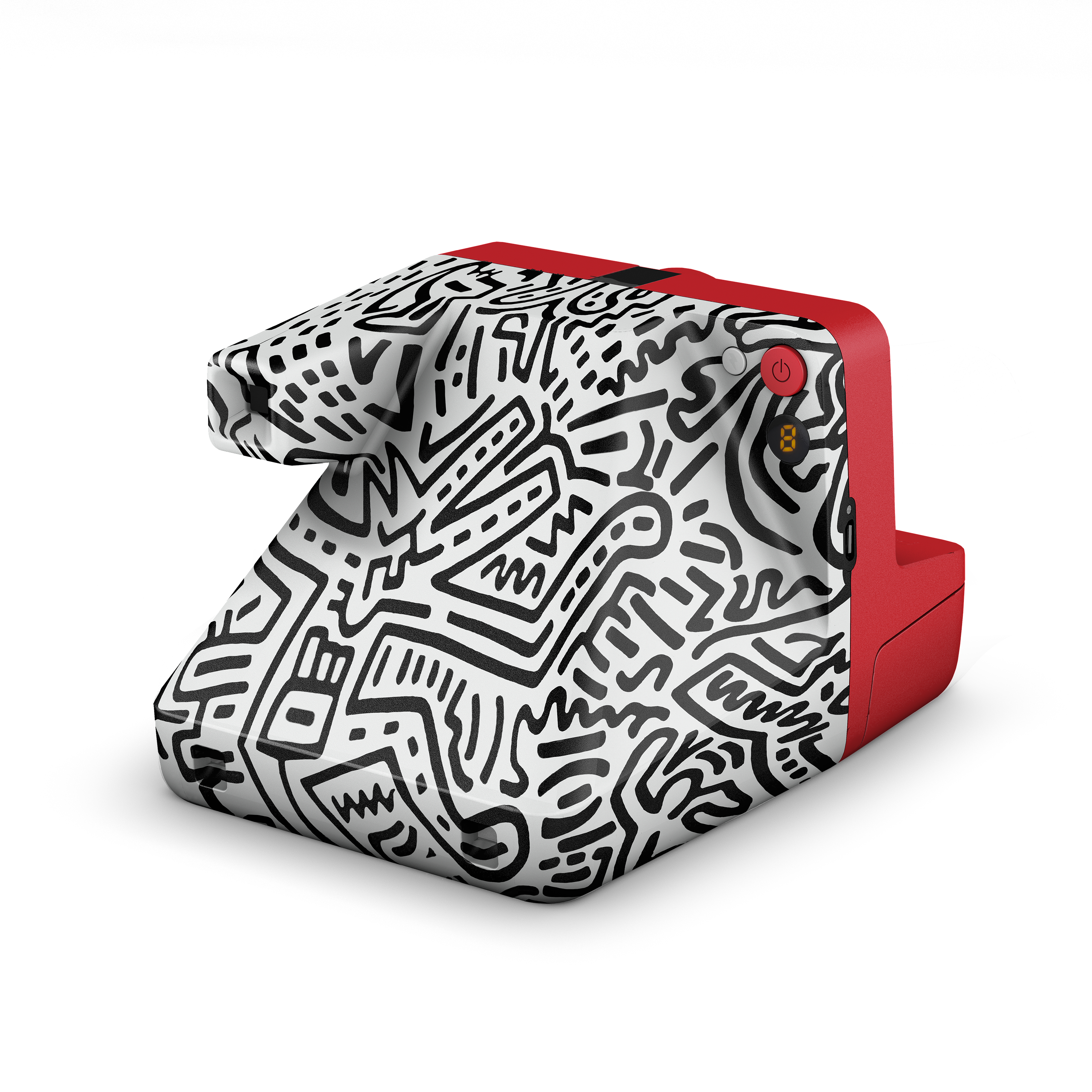 POLAROID Now Keith Haring 2021 Sofortbildkamera, Keith Haring 2021