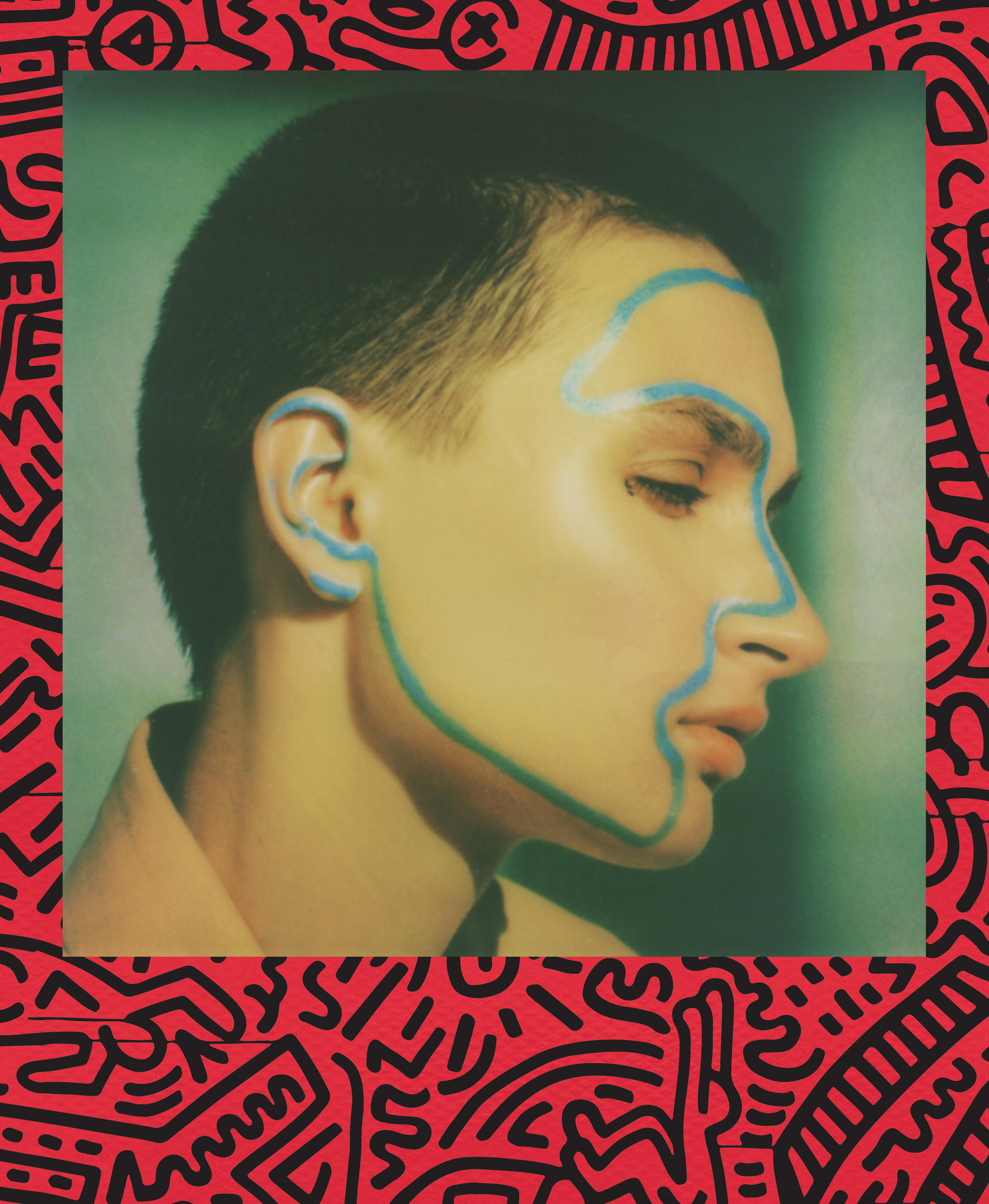 POLAROID Now Keith Haring 2021 Sofortbildkamera, Keith Haring 2021