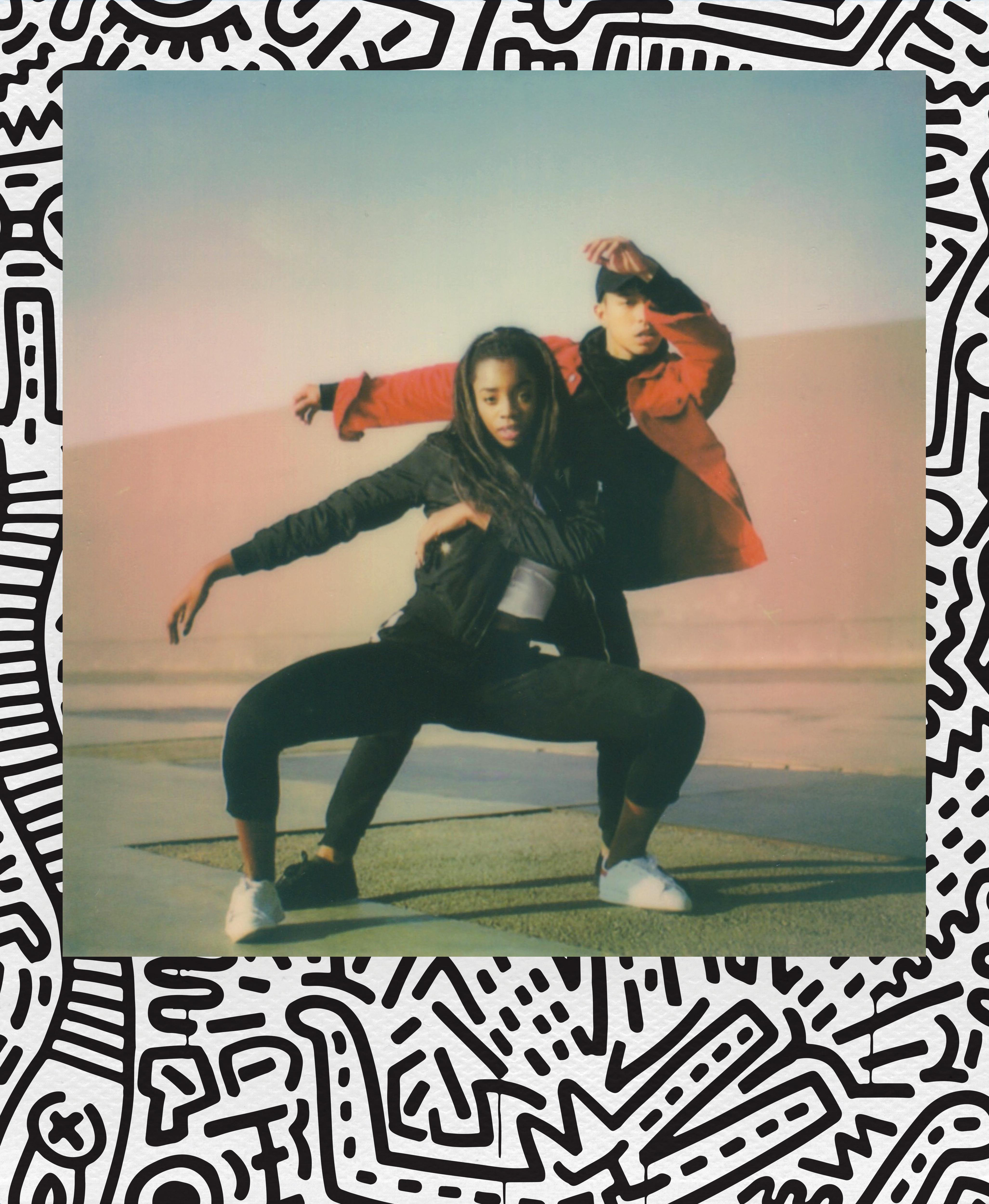 POLAROID Now Keith Haring 2021 Sofortbildkamera, Keith Haring 2021