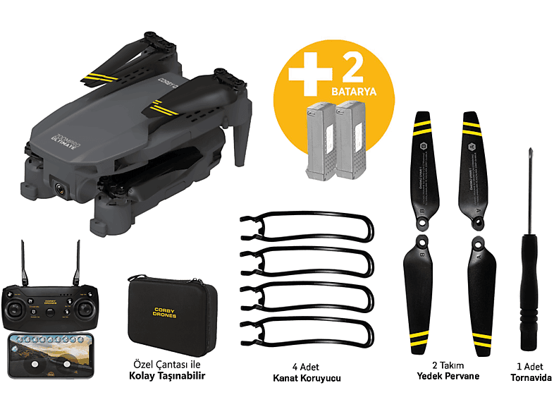 CORBY CX022-2B Zoom Pro Ultimate Smart Drone_4