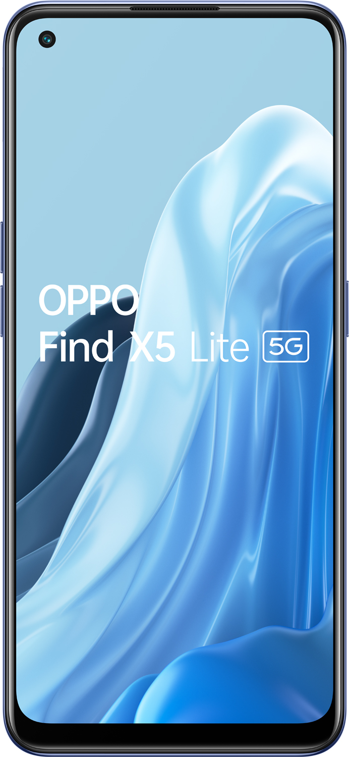 OPPO Smartphone Find X5 Lite 256 GB 5G Startrails Blue (CPH2307SE)