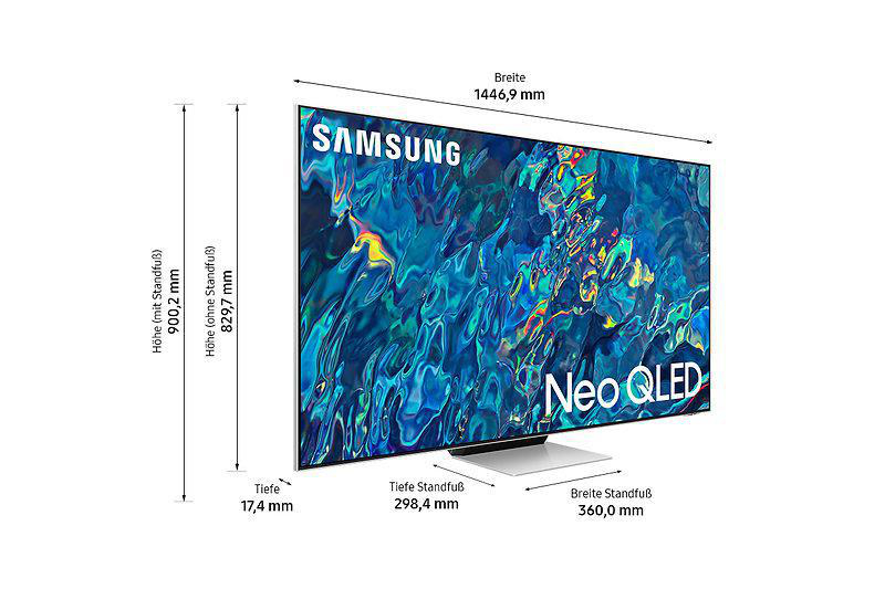 SAMSUNG GQ65QN95B Neo QLED TV (Flat, 65 Zoll / 163 cm, UHD 4K, SMART TV, Tizen™ mit Gaming Hub)