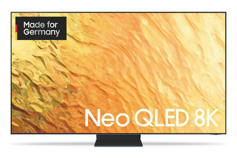 SAMSUNG GQ65QN800B Neo QLED TV (Flat, 65 Zoll / 163 cm, UHD 8K, SMART TV, Tizen™ mit Gaming Hub)