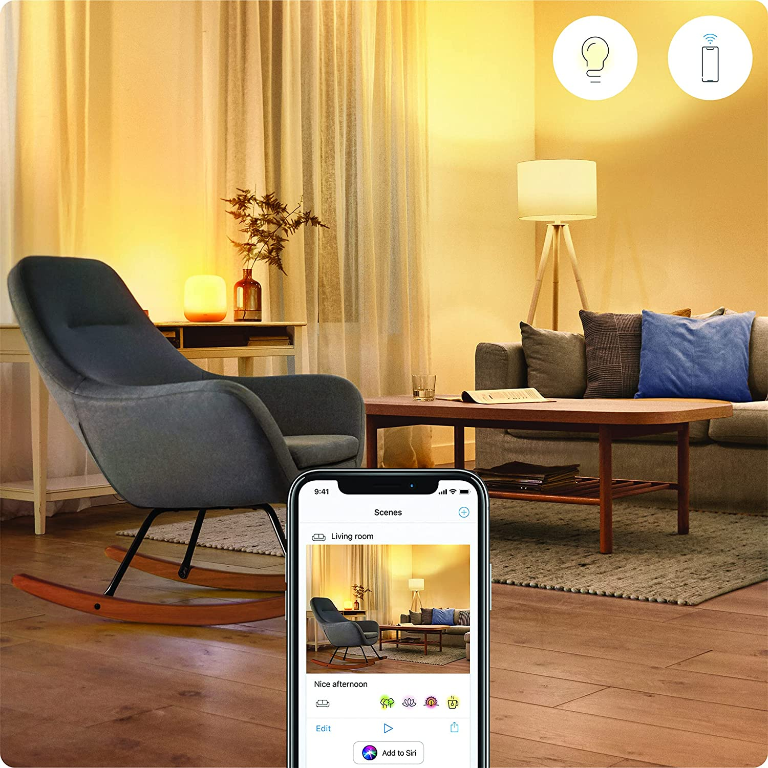 Lámpara - WiZ Imageo Spots 3, Inteligente, Luz blanca fría/ cálida, WiFi, Bluetooth, 3 bombillas, Blanco