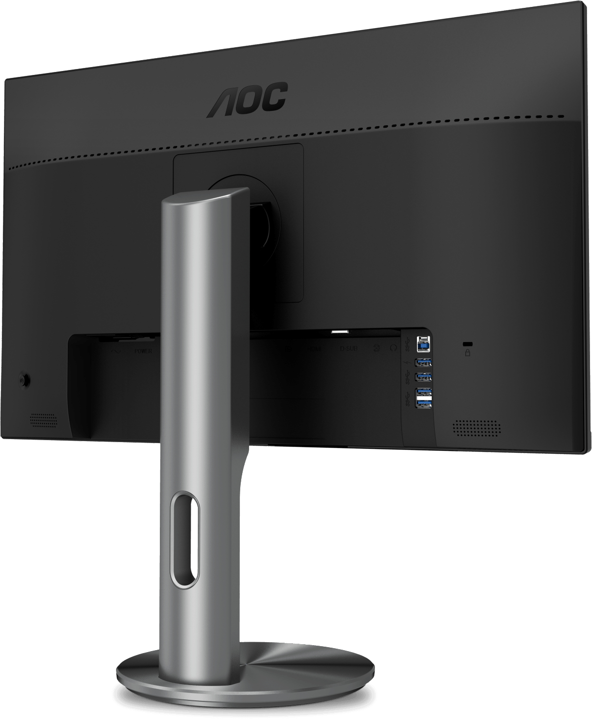AOC I2490PXQU/BT 24 Zoll  Full-HD  Office Monitor  4 ms Reaktionszeit  