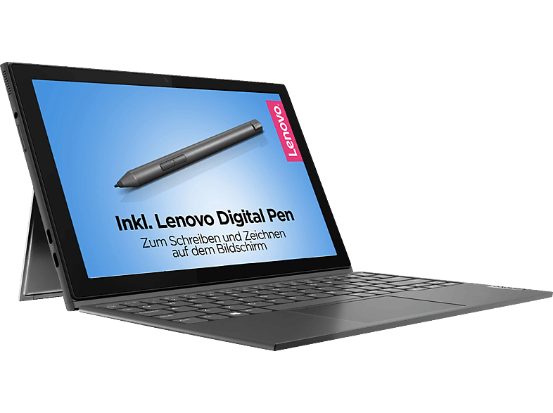 LENOVO IdeaPad Duet 3i inkl. Lenovo Digital Pen, inkl. 1 Jahr Microsoft 365  Single, 2-in-1 mit 10,3 Zoll Display, Intel® Celeron® N4020 Prozessor, 4 GB  RAM, 128 GB eMMC, Intel UHD Grafik 600, Graphitgrau 2in1 Convertibles |  MediaMarkt