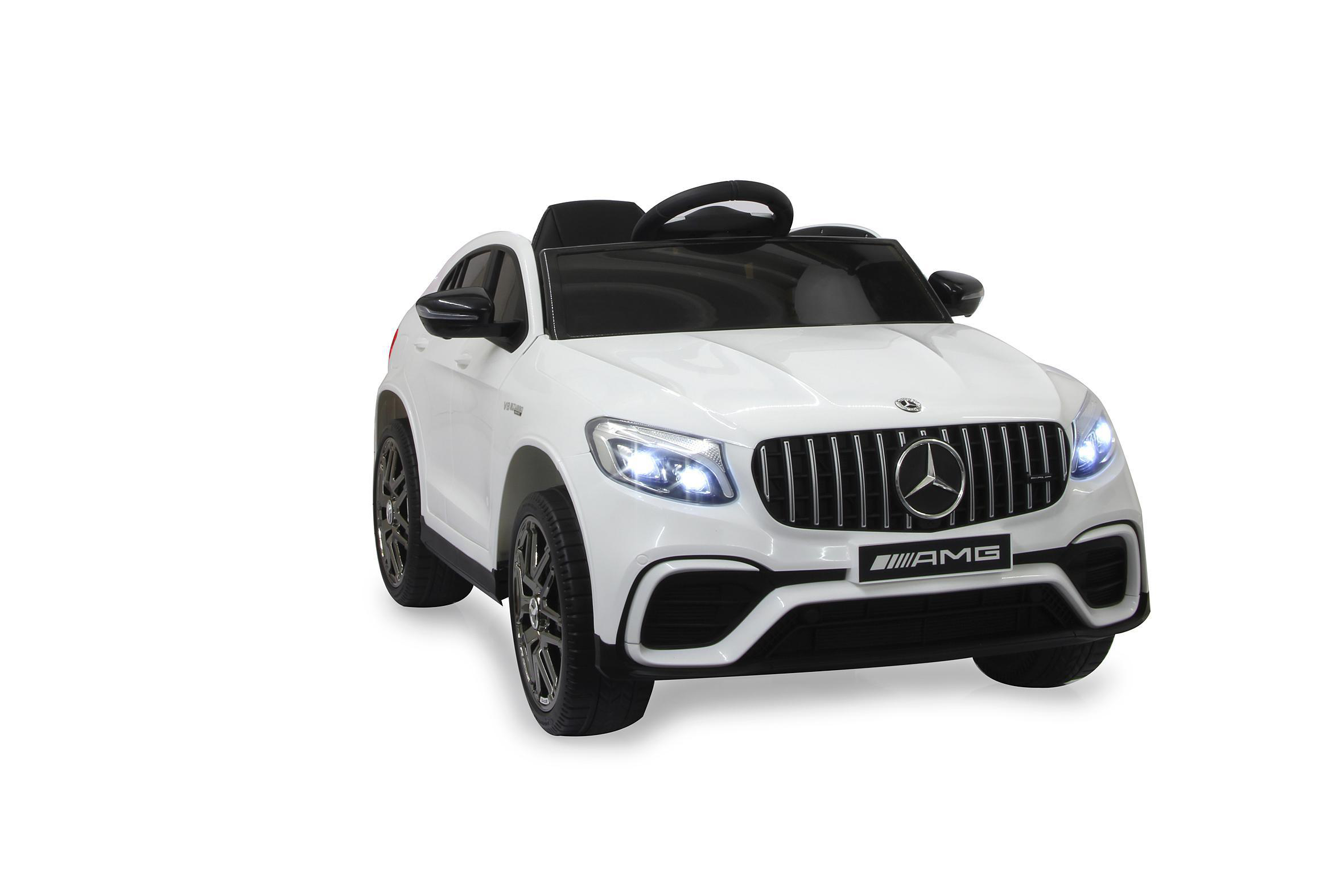 JAMARA Ride-on Mercedes-AMG GLC weiß Coupé Weiß 63 12V S Kinderfahrzeug