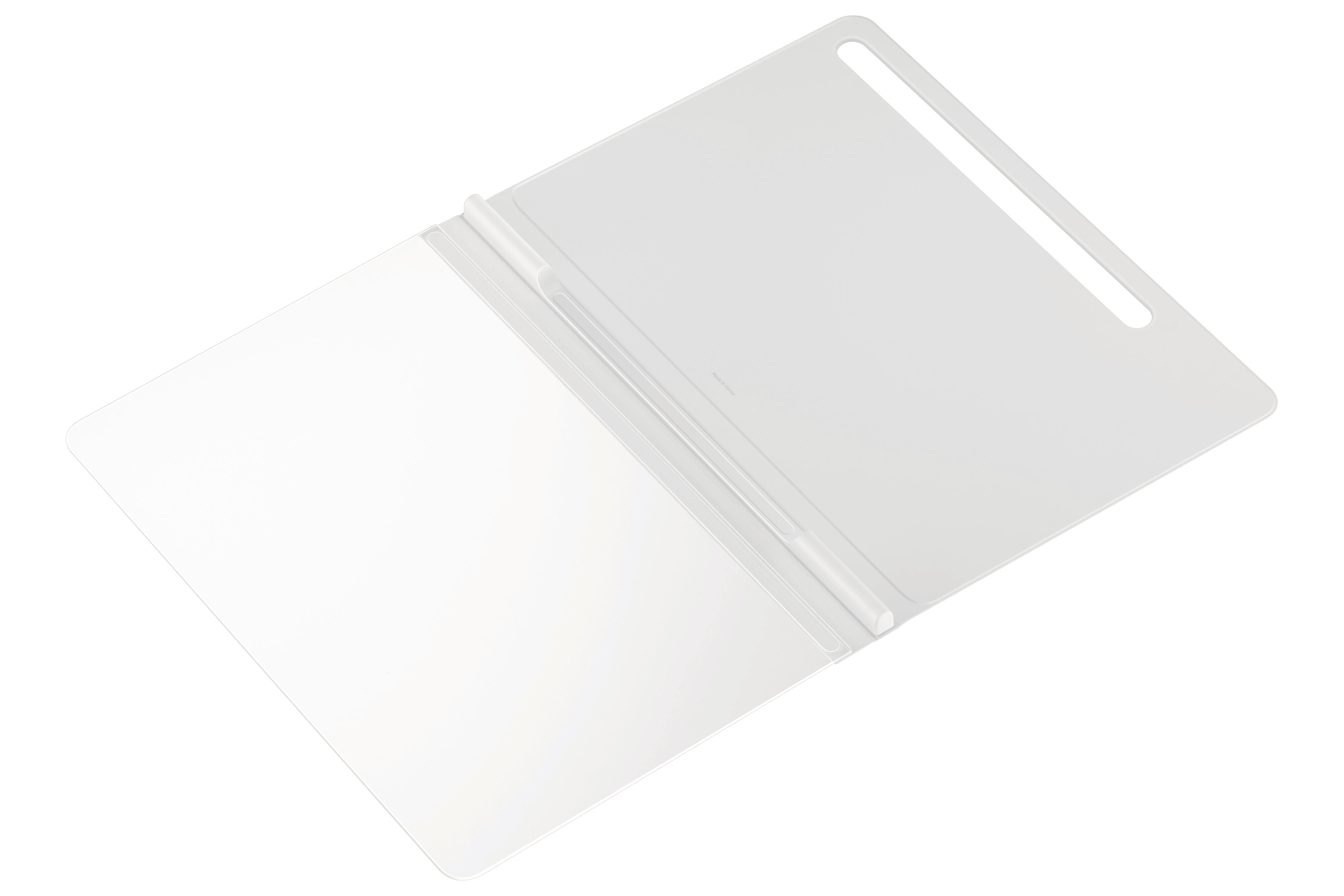 SAMSUNG Note View, Backcover, Samsung, Galaxy Tab S7, Galaxy Tab S8, Weiß