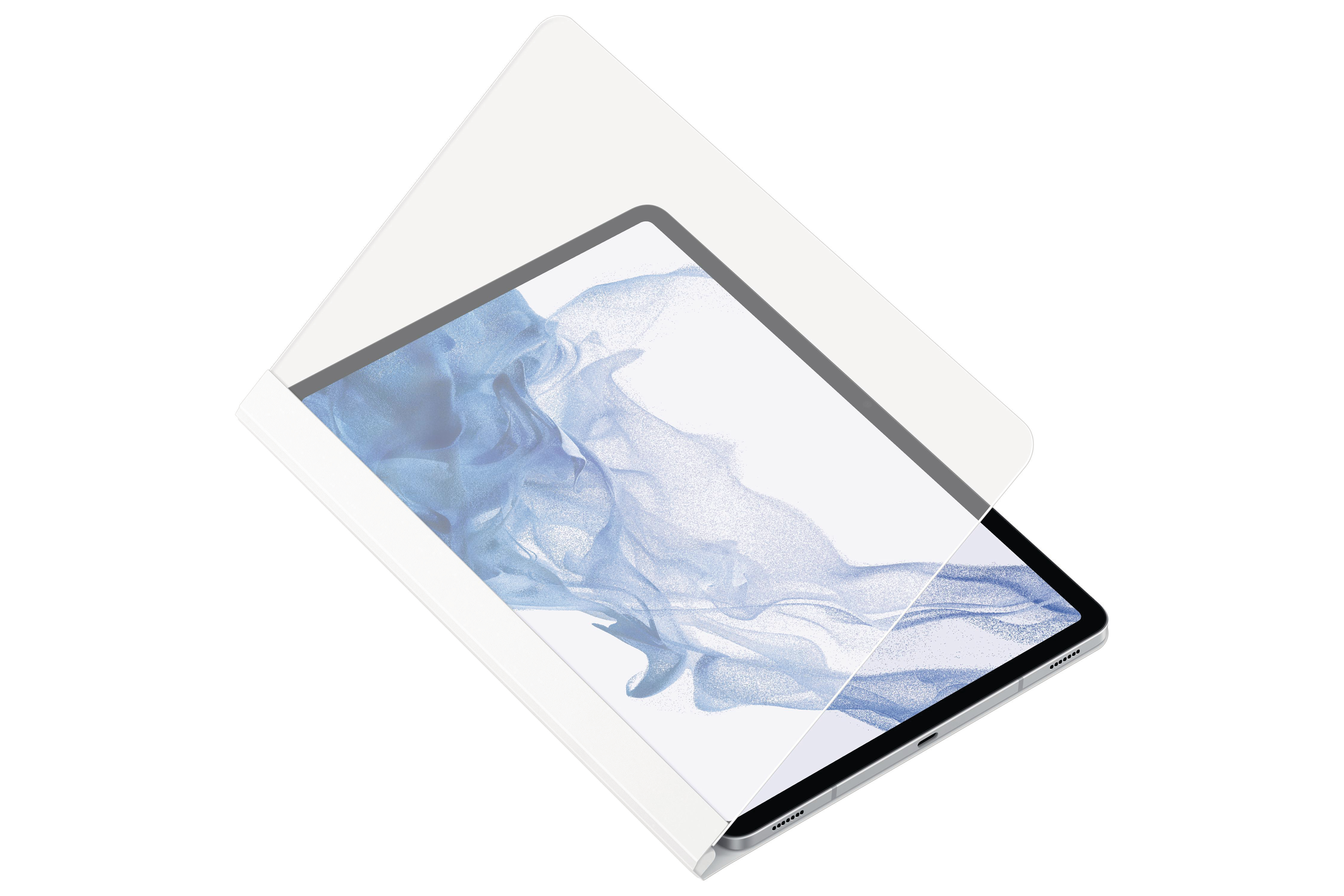 SAMSUNG Note View, Backcover, Samsung, Galaxy Tab S7, Galaxy Tab S8, Weiß