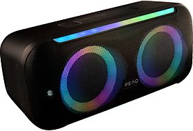 LENCO BTC-070BK - Bluetooth - Lichteffekte - Karaoke Set, Schwarz | SATURN