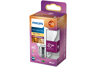 PHILIPS Ledlamp 4.5 W - 40 W E27 Dimbaar Warm