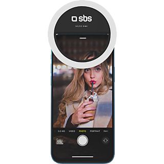 SBS Selfie Ring Light voor Smartphone (TESELFIERINGLIGHT)