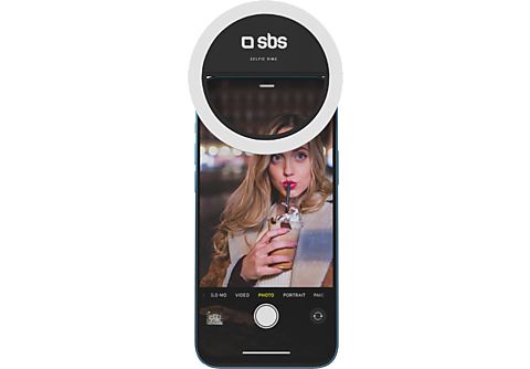 SBS Selfie Ring Light pour Smartphone (TESELFIERINGLIGHT)