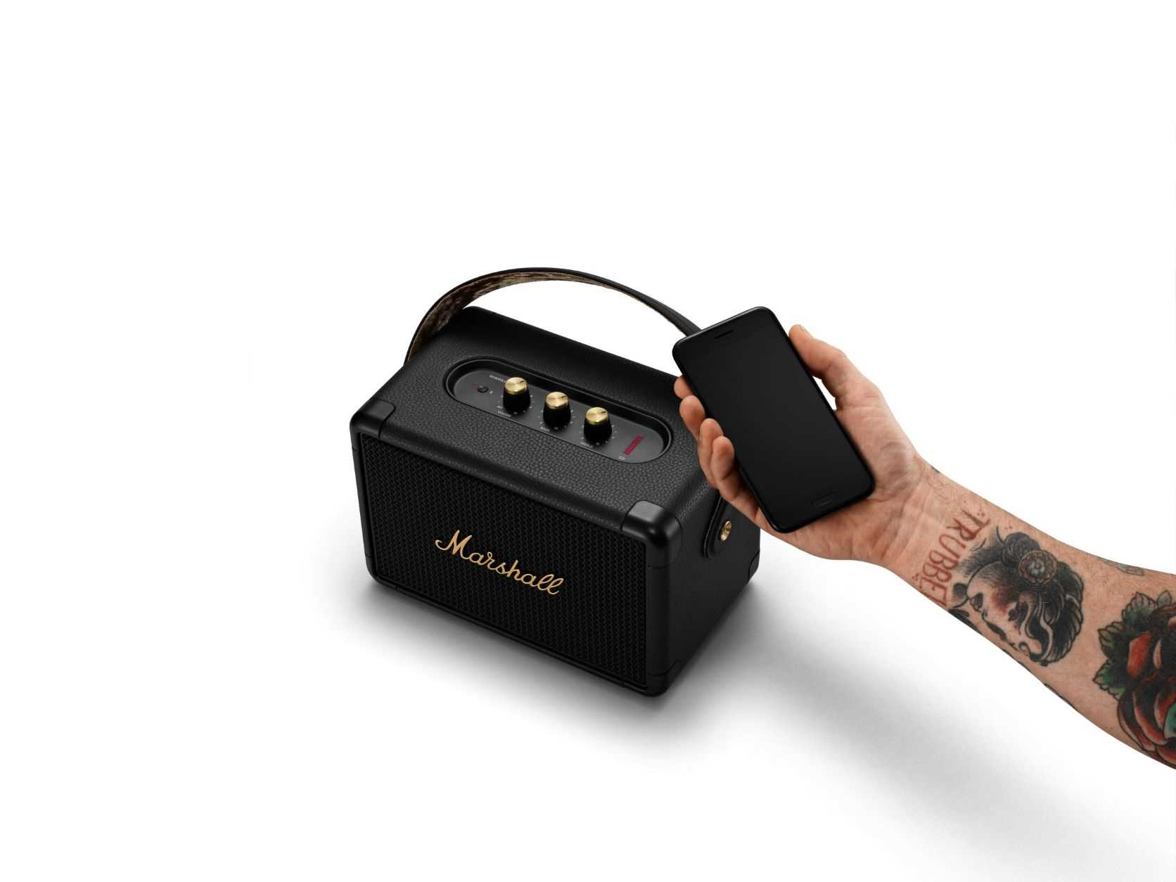 MARSHALL Kilburn 2 Bluetooth Hoparlör Siyah Bronz Fiyat & Özellik