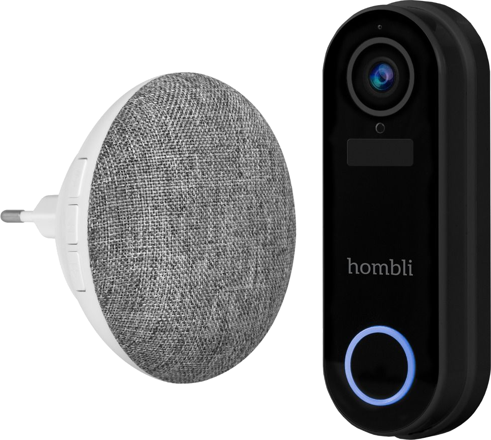HOMBLI Hombli Smart Doorbell Pack Zwart