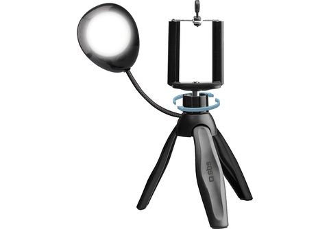 Trépied selfie avec anneau lumineux H 160cm - Centrakor