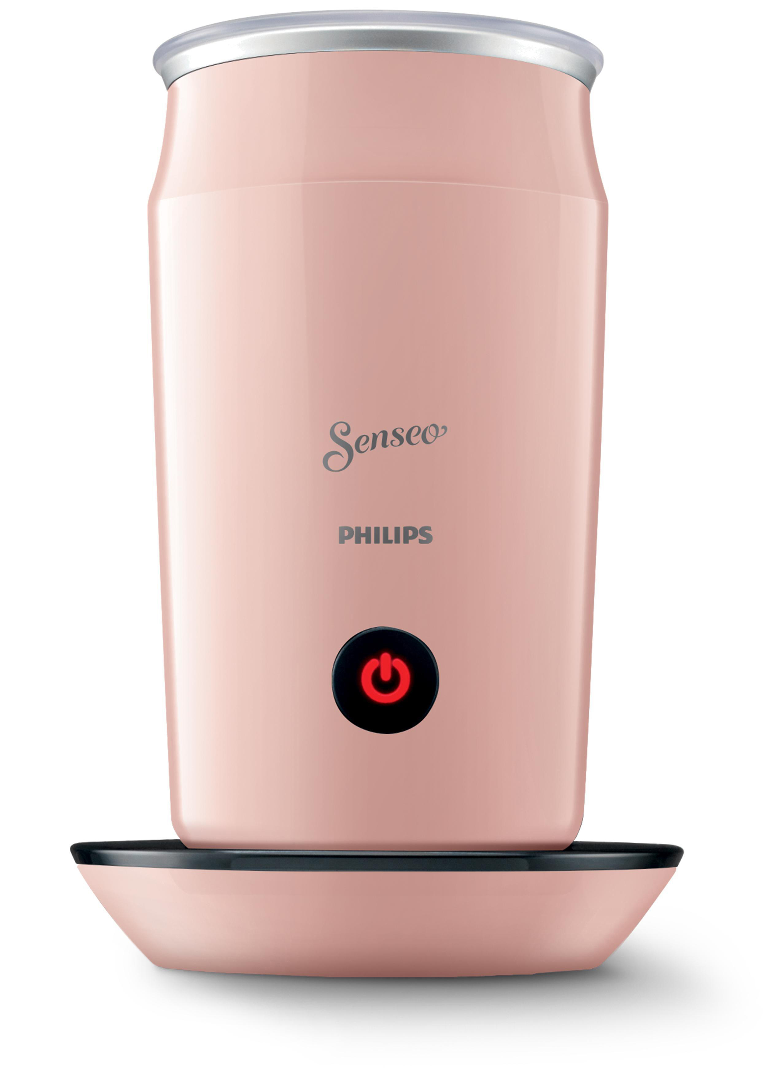 PHILIPS SENSEO® CA6500/30 Milchaufschäumer, Rosa, 500 Watt, 0,12 l