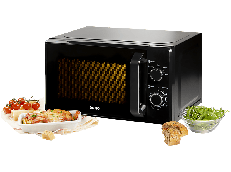 DOMO DO2925 Magnetron Rood 900 W Timerfunctie