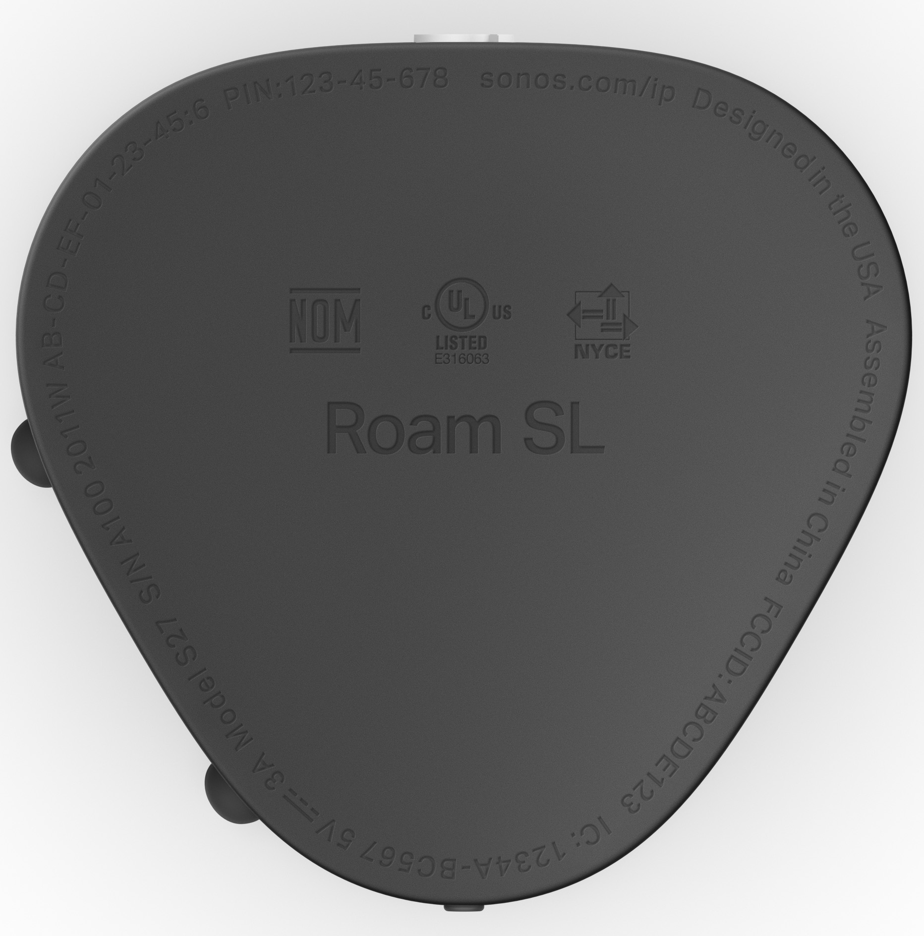 SONOS Bluetooth speaker Roam SL Zwart (ROAM1R21BLK)