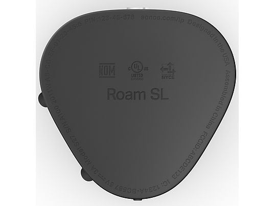 SONOS Bluetooth speaker Roam SL Zwart (ROAM1R21BLK)