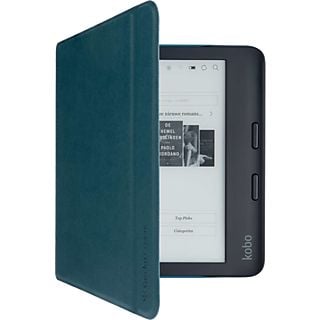 GECKO Easy-Click Cover Kobo Libra 2 + Tolino Vision 6 Zwart Petrol