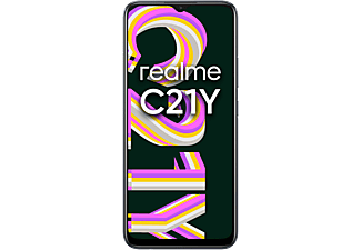 REALME C21Y 4/64 GB DualSim Fekete Kártyafüggetlen okostelefon