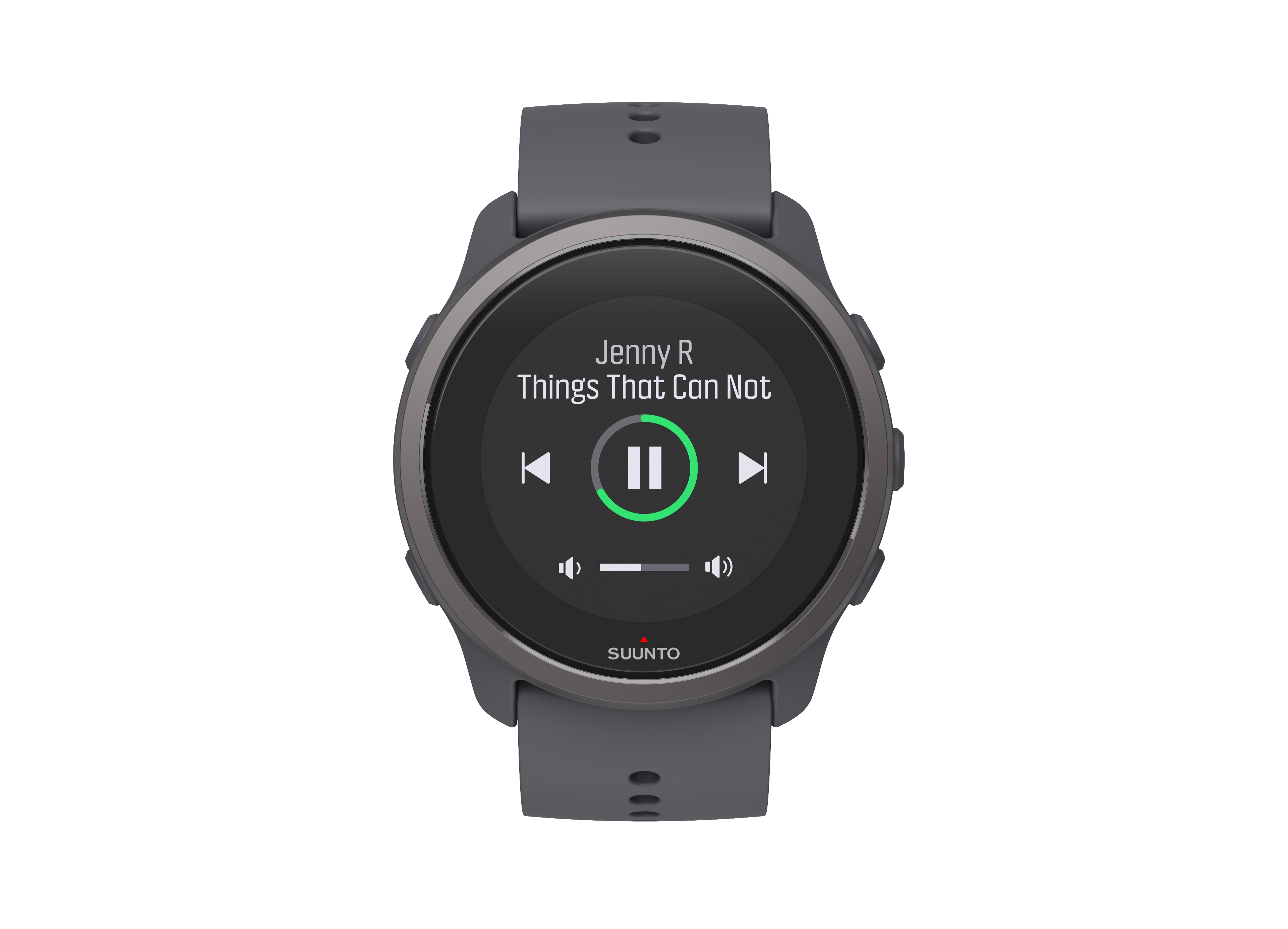 SUUNTO 5 Peak Smartwatch Kunststoff Silikon, 120-200 mm, Dark Heather