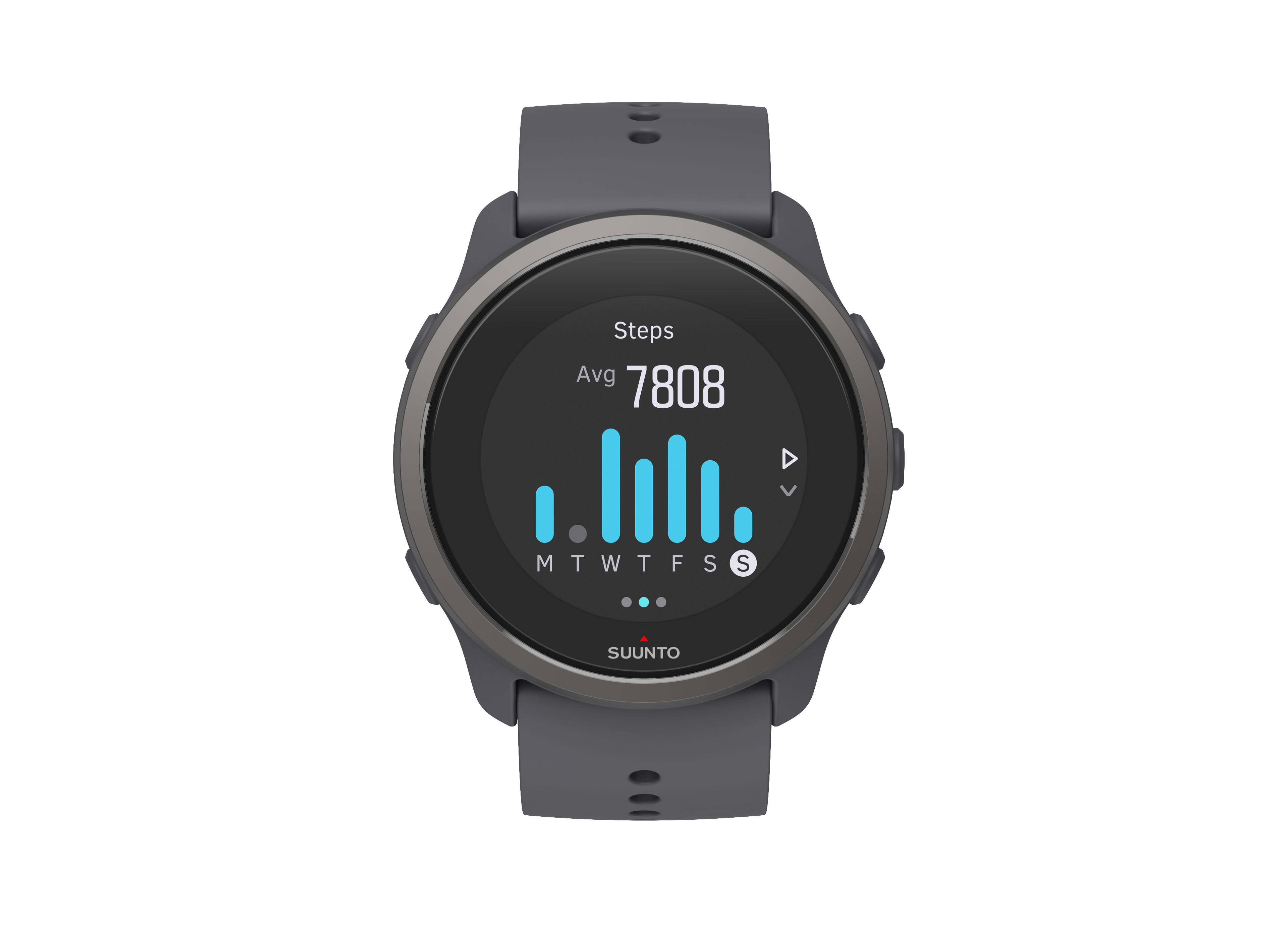 SUUNTO 5 Peak Smartwatch Kunststoff Silikon, 120-200 mm, Dark Heather