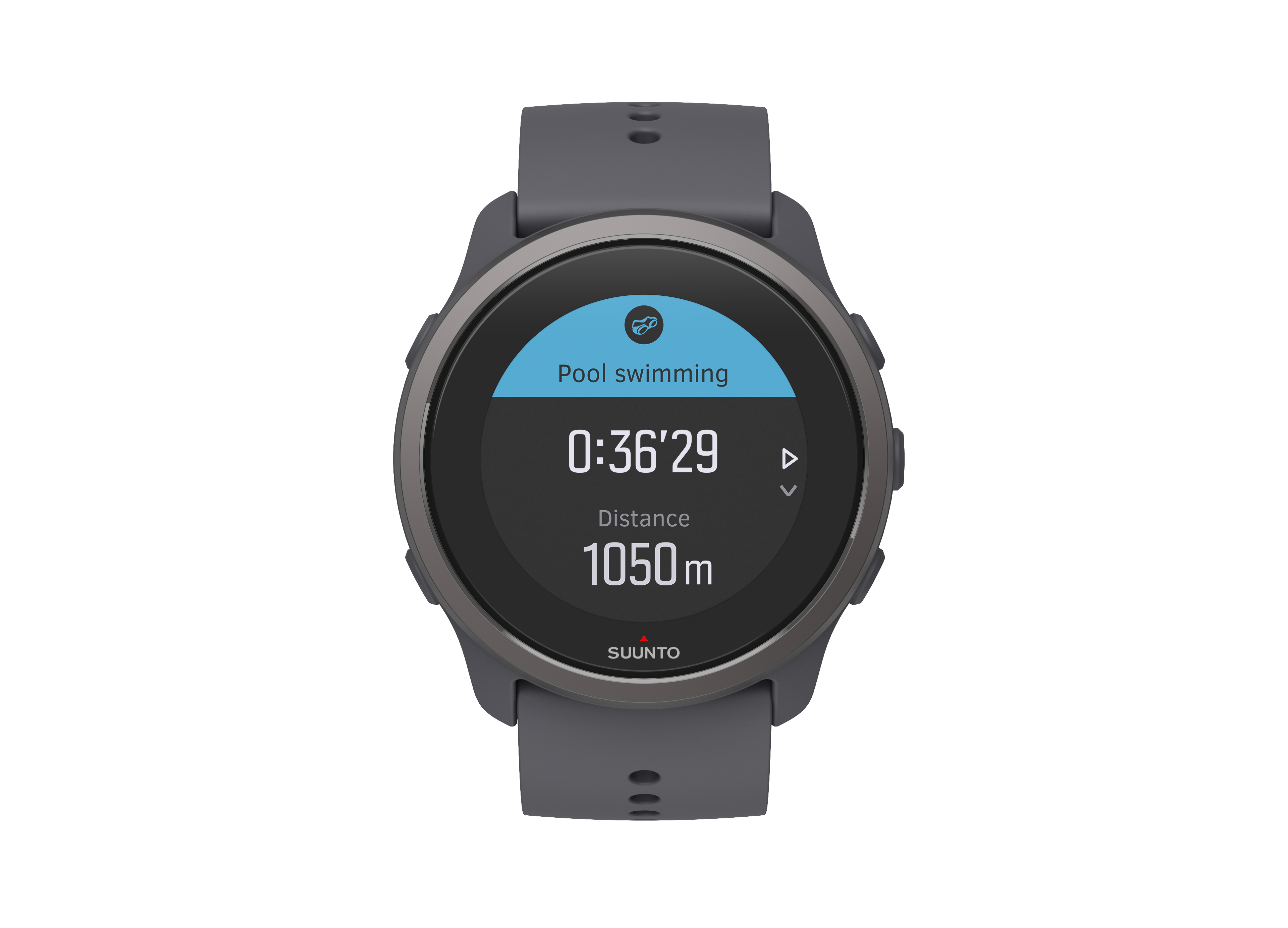 SUUNTO 5 Peak Smartwatch Kunststoff Silikon, 120-200 mm, Dark Heather