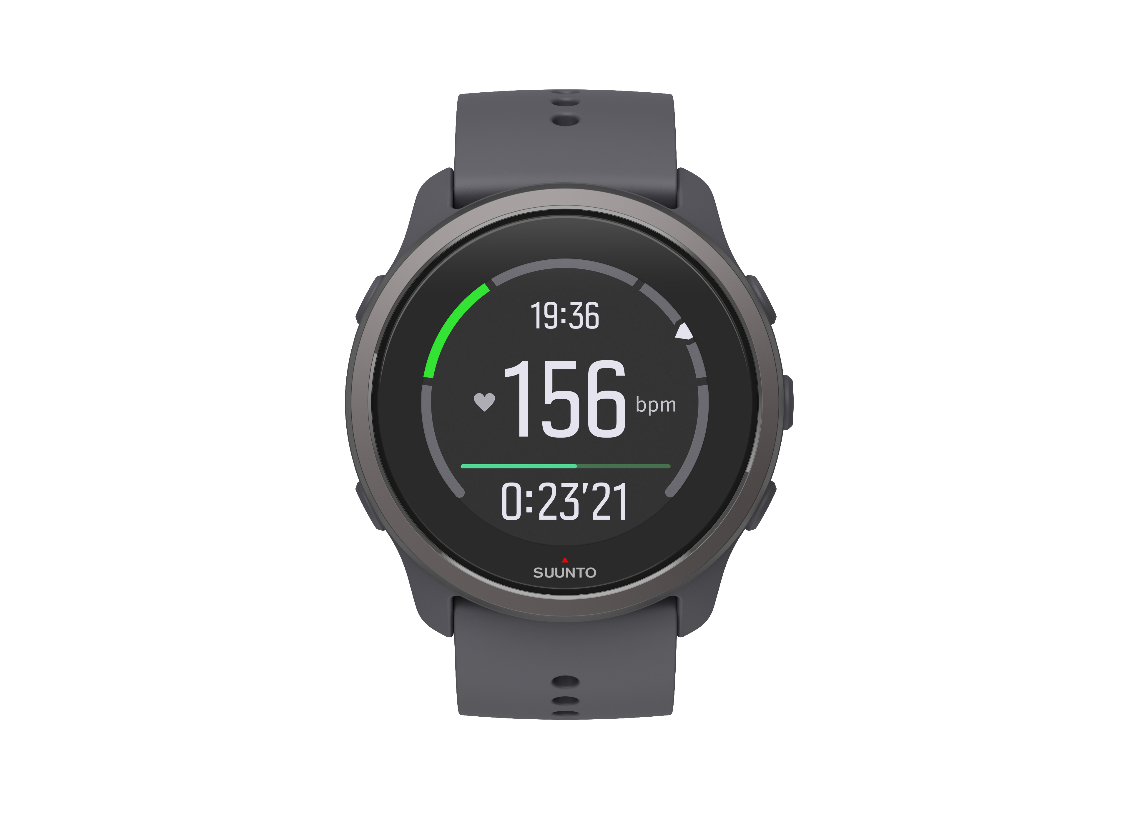 SUUNTO 5 Peak Smartwatch Kunststoff Silikon, 120-200 mm, Dark Heather