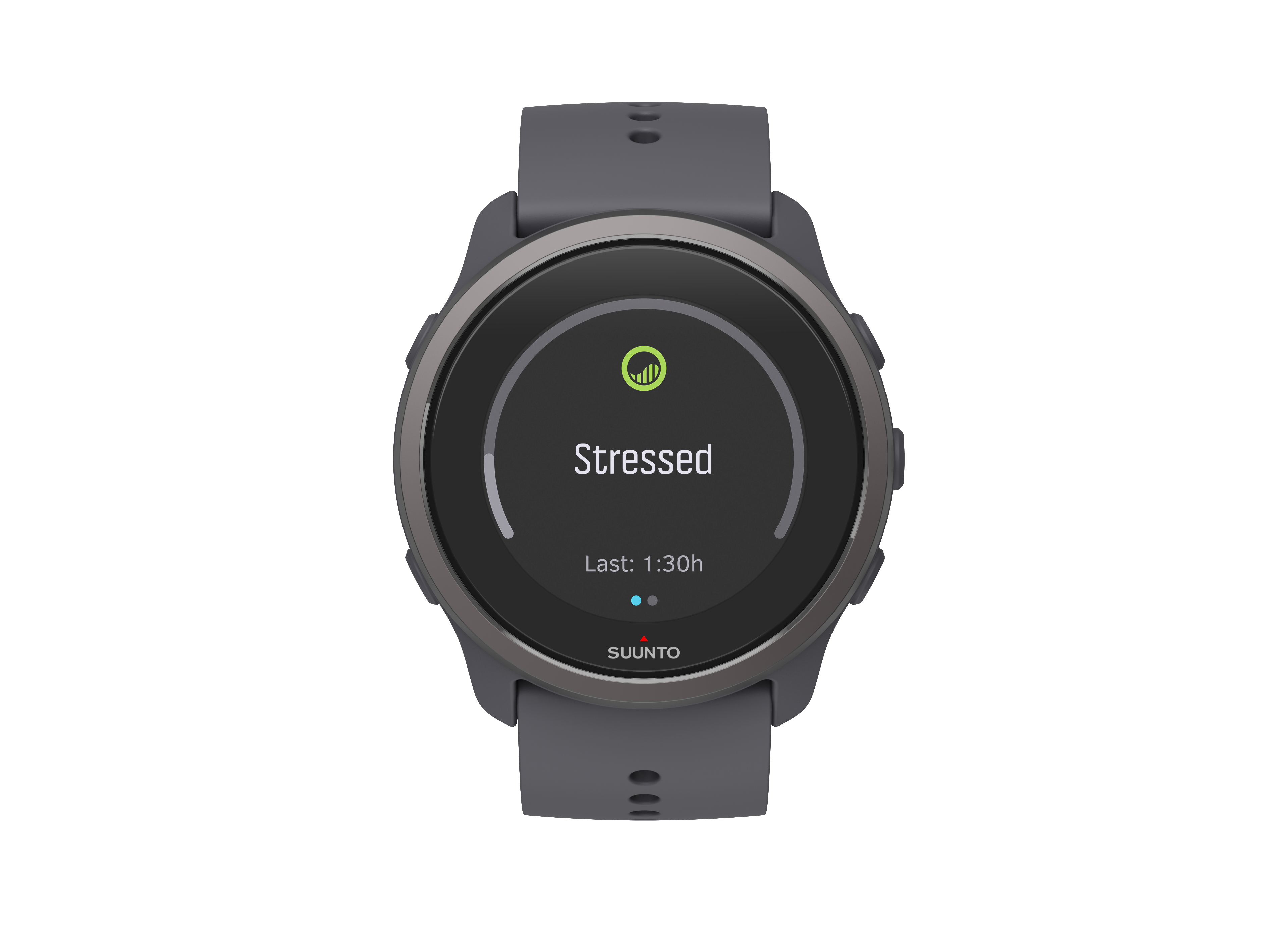 SUUNTO 5 Peak Smartwatch Kunststoff Silikon, 120-200 mm, Dark Heather