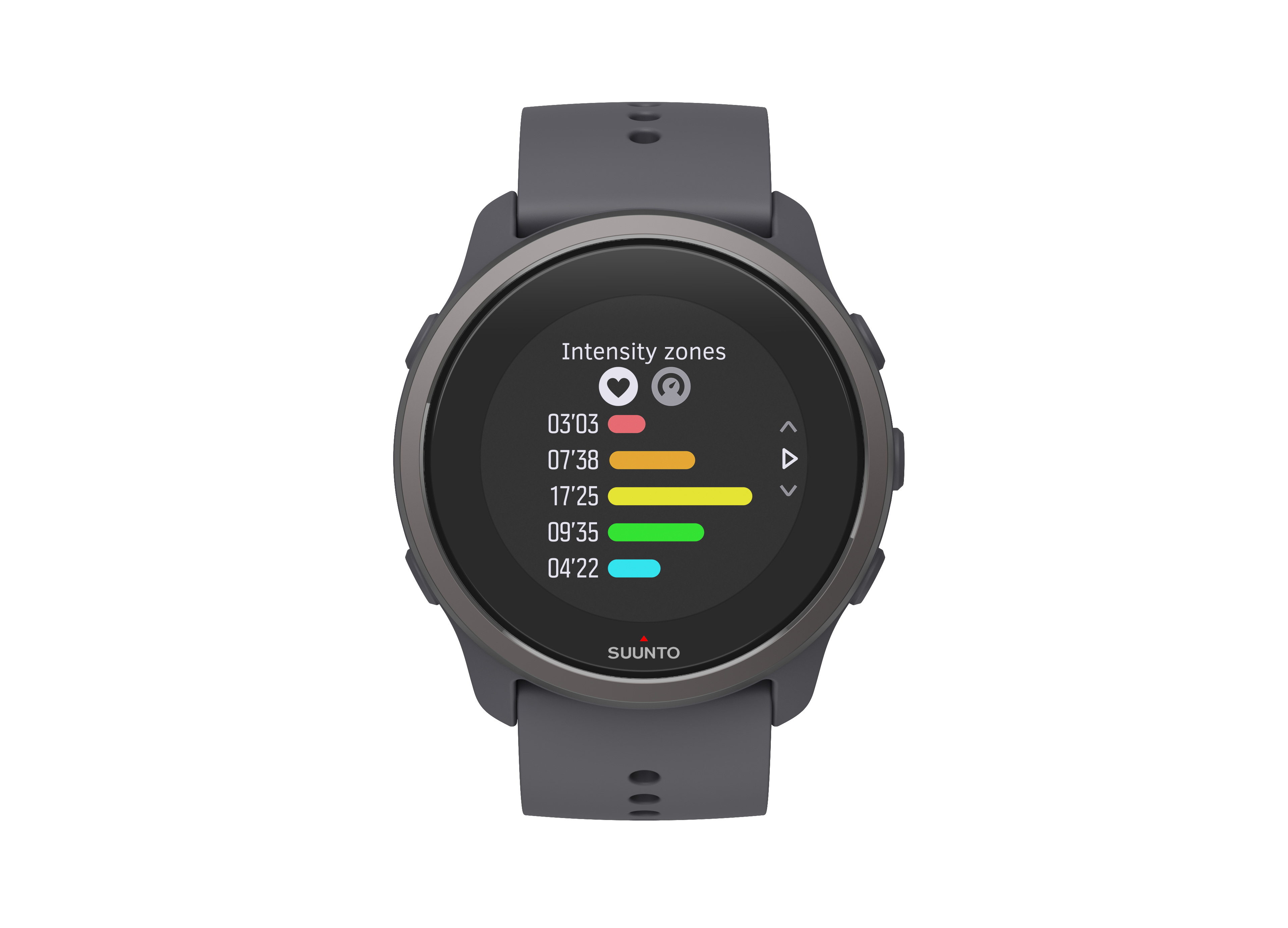 SUUNTO 5 Peak Smartwatch Kunststoff Silikon, 120-200 mm, Dark Heather