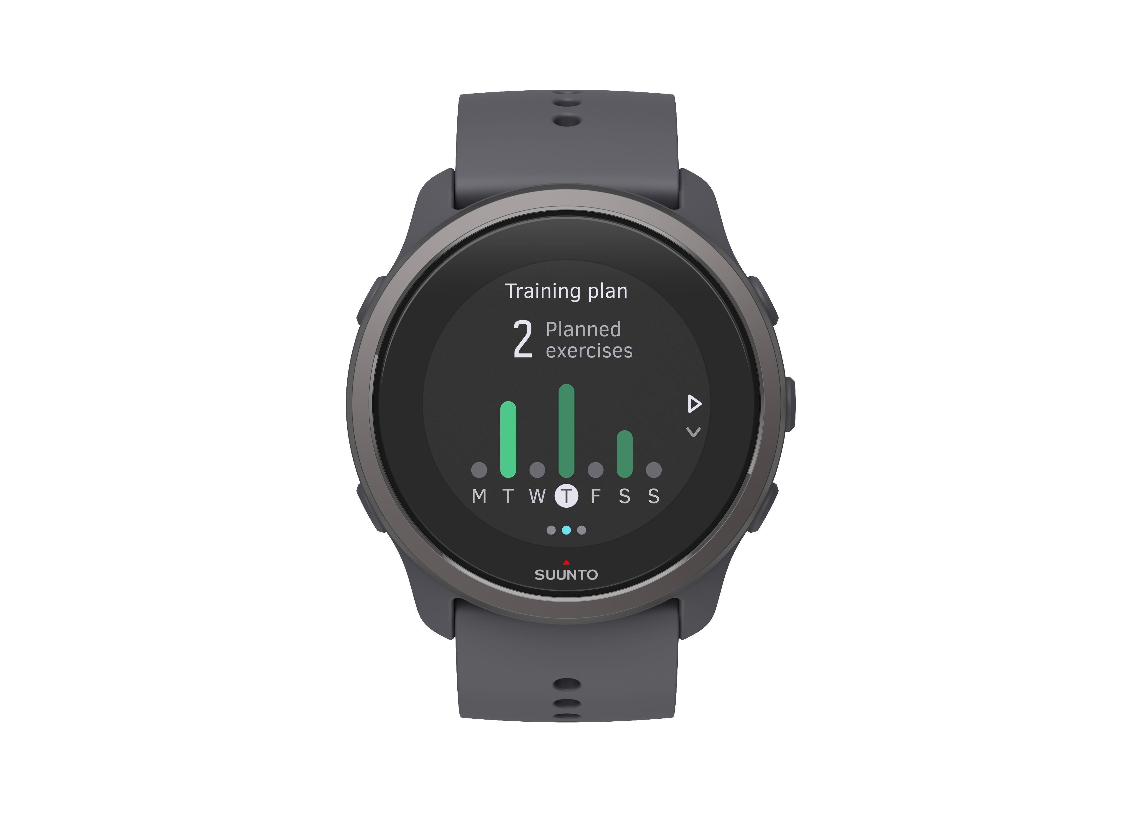 SUUNTO 5 Peak Smartwatch Kunststoff Silikon, 120-200 mm, Dark Heather