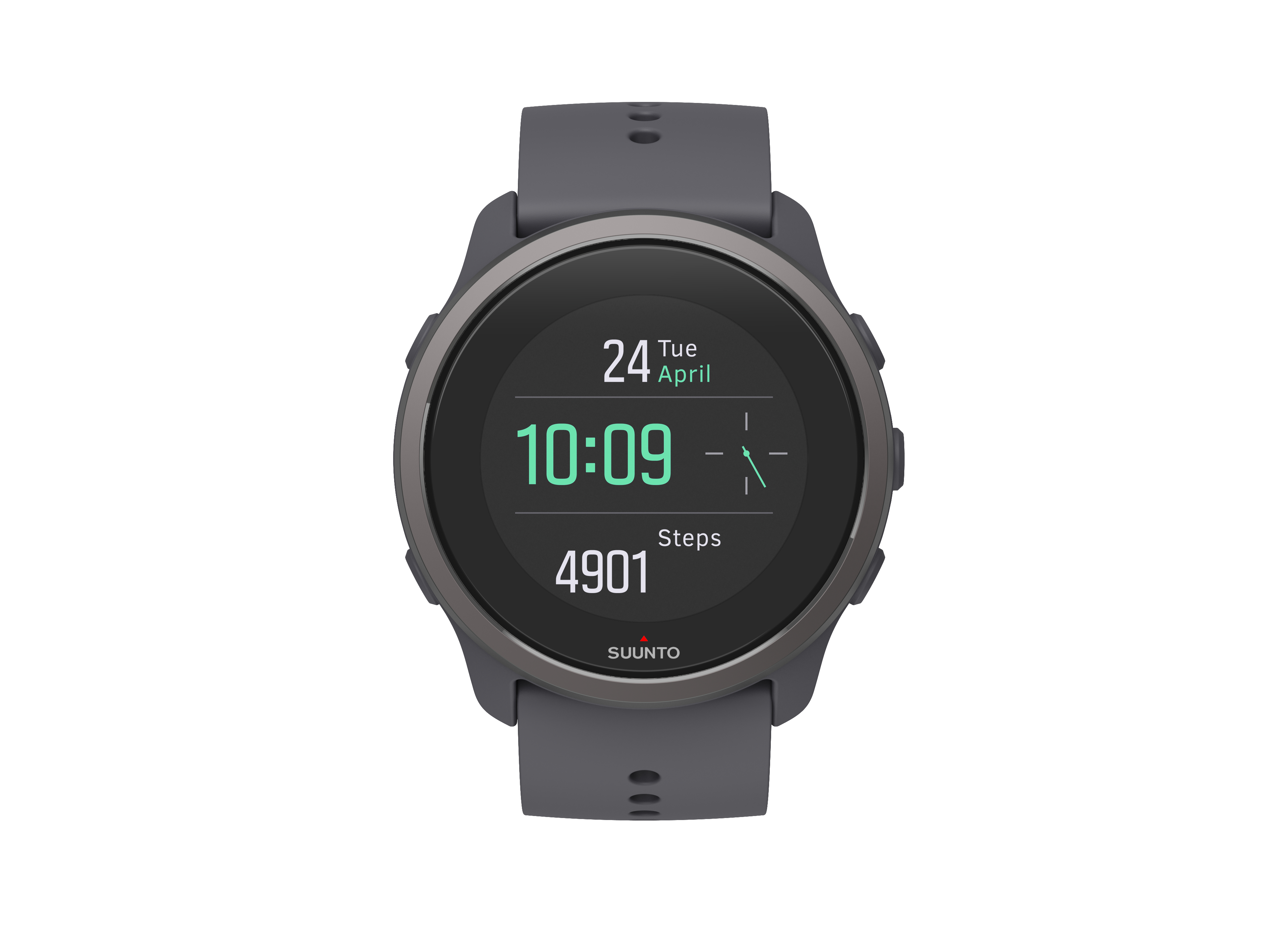 SUUNTO 5 Peak Smartwatch Kunststoff Silikon, 120-200 mm, Dark Heather