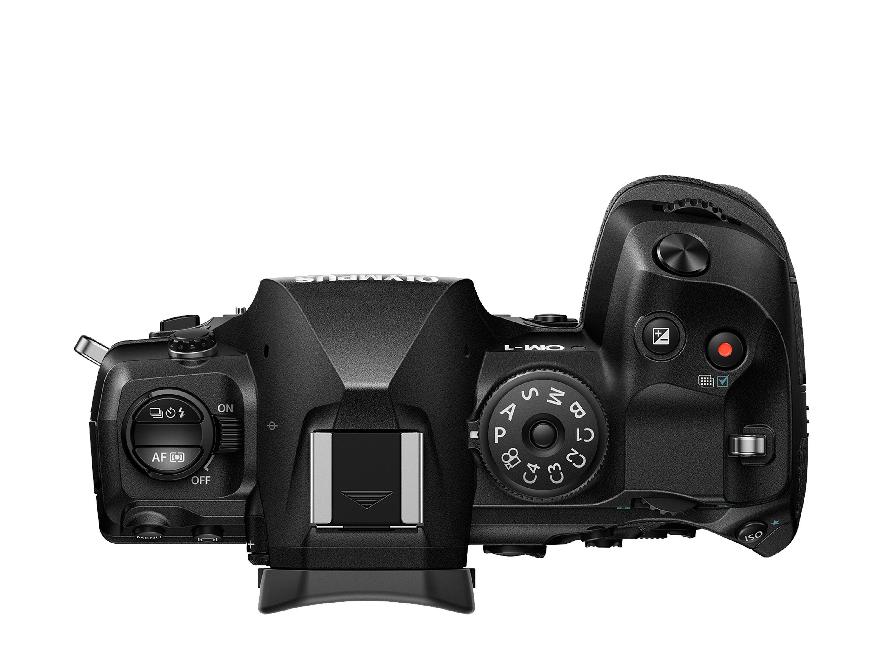 Systemkamera cm , Kit 12-40 Display OM-1 Objektiv OM SYSTEM WLAN 7,6 mm mit Touchscreen,